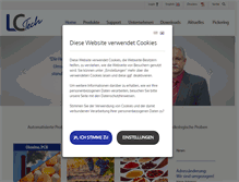 Tablet Screenshot of lctech.de